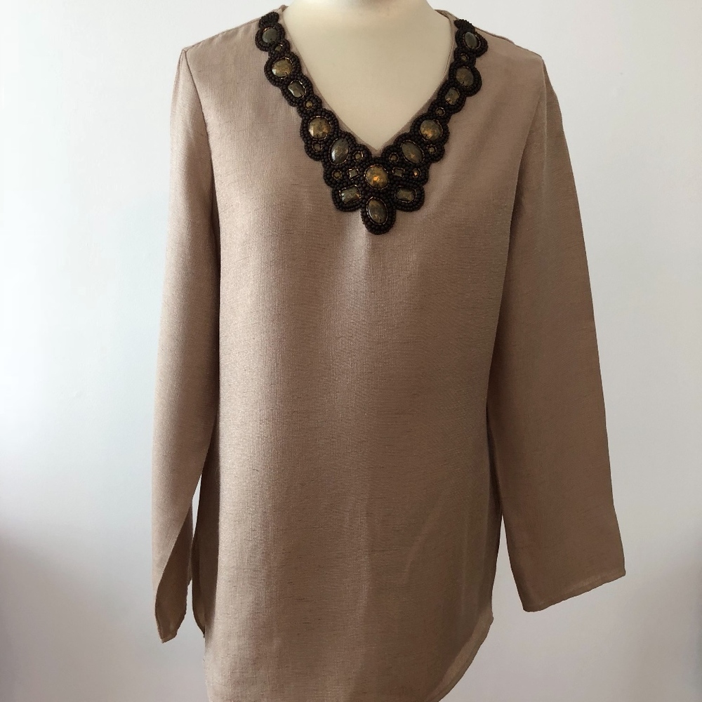 NEW Jones New York Tunic Blouse